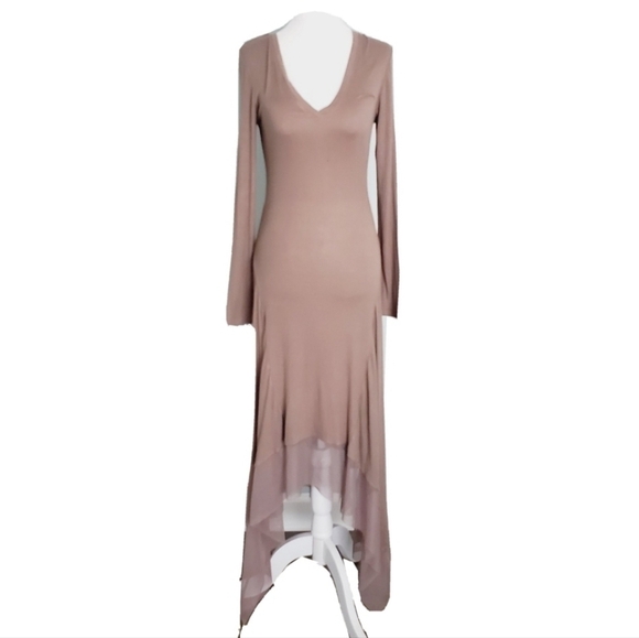 NEW BcbgMaxAzria Tiffany Dress Asymmetric - Picture 1 of 8